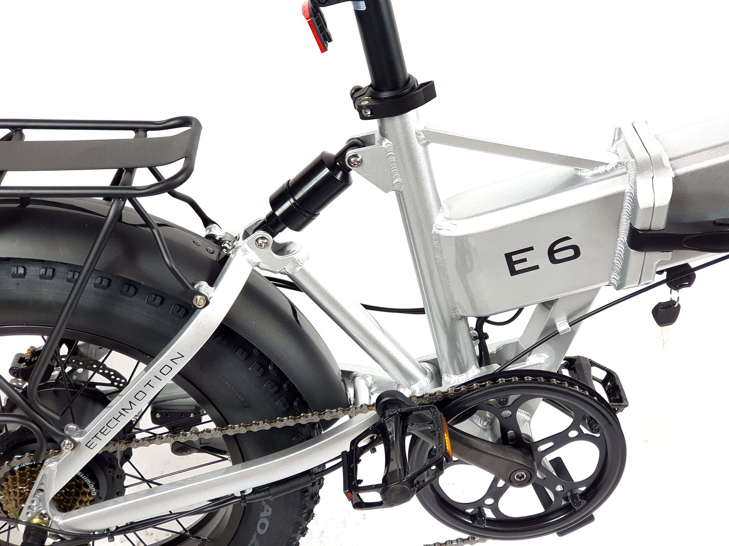 E6 Fat Tyre Electric Bike Panasonic 48V 960Wh Battery 800W Motor