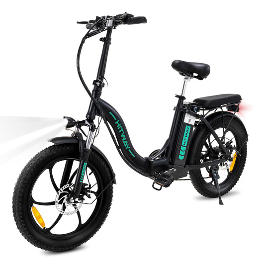 HITWAY 20" Electric Bike Step Through Folding eBike 250W 403Wh