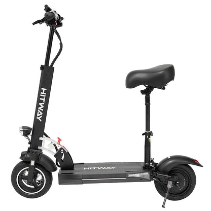 HITWAY H5 Electric Scooter With Seat & Tubeless Off-Road Tyres 800W 28mph Speed